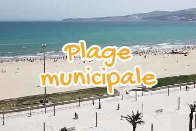 The Municipal Beach Of Tangiers