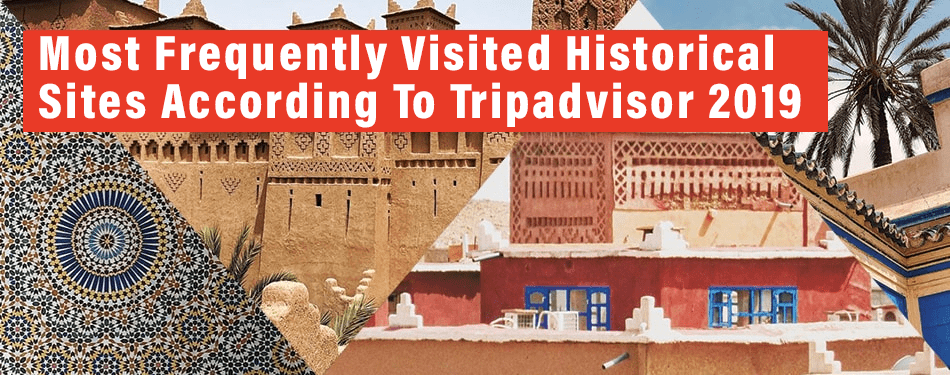 most frequently visited historical sites according trip advisor 2019