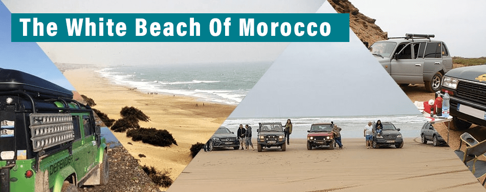 the white beach of morocco