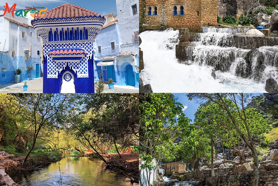 travel destination visit chefchaouen morocco blue city