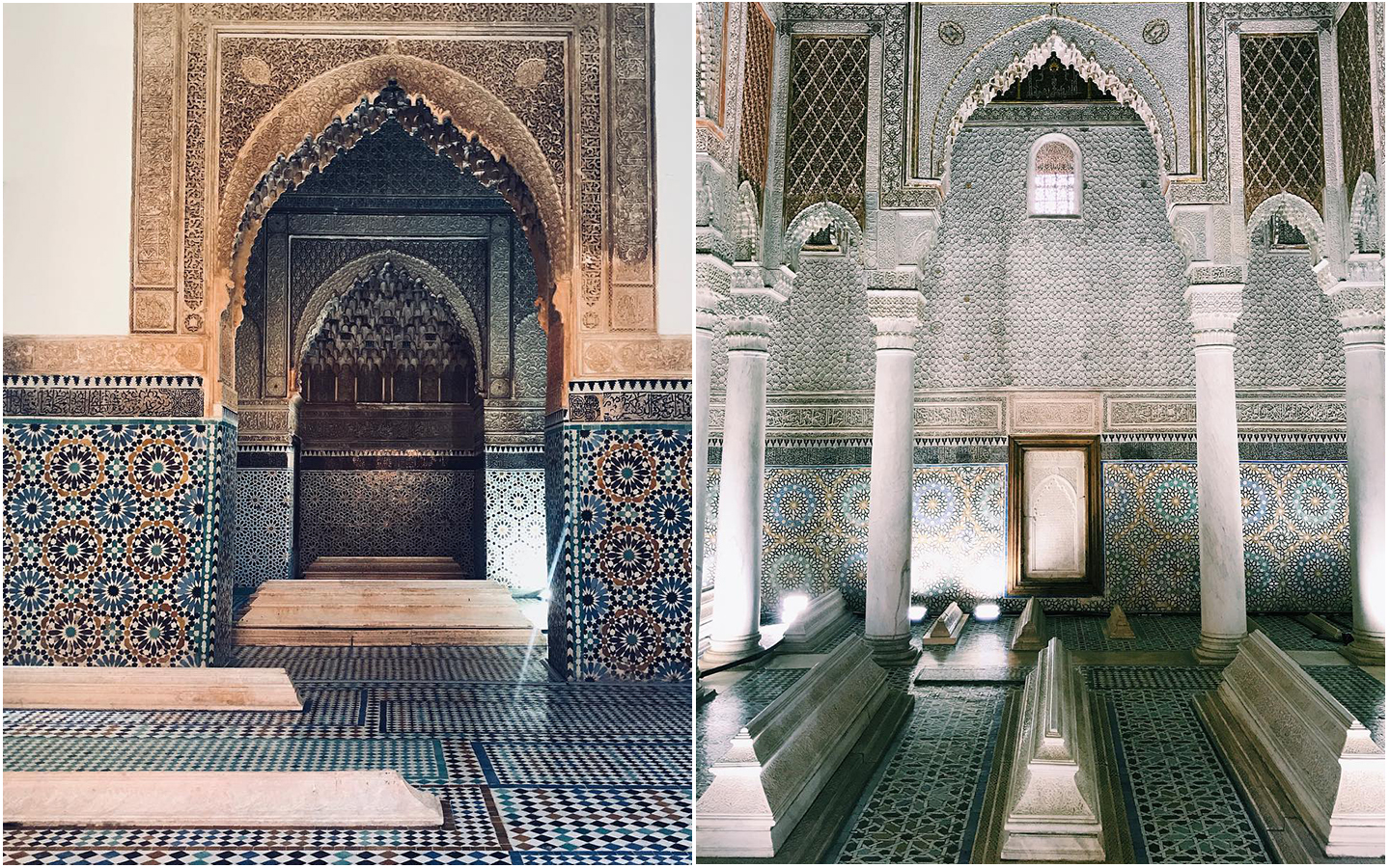 tombeaux saadiens morocco travel infos tourisme marrakech maroc